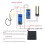 5X Automatic Irrigation Module DIY Kit Automatic Watering Module Soil Moisture Detection Automatic Water Pumping 6