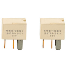 2X Auto Airconditioning Compressor Koppelingsrelais 90987-02022 1567002470 voor   Scion