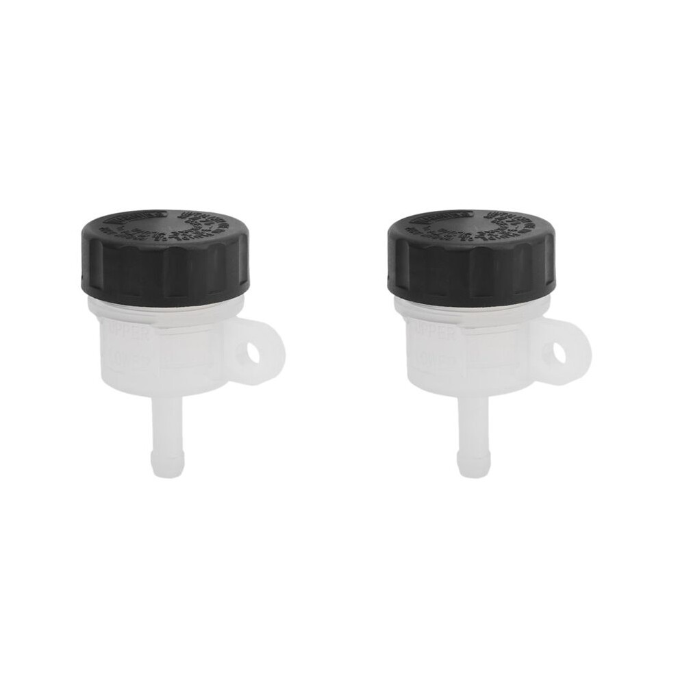 2X Motorcycle Rear Brake Master Cylinder Tank Oil Cup Fluid Bottle For 50Cc 110Cc 125Cc Atv Dirt Pit 4713337753223