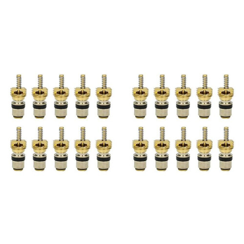 20pc Air Conditioning Charge Cold Medium Interface Valve Core for  Elysee  Beverly