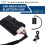 2X Autoradio-Audioadapter  AUX-Kabel Microfoon Handsfree Muziekinterface Discbox voor  Camry  RAV4 6