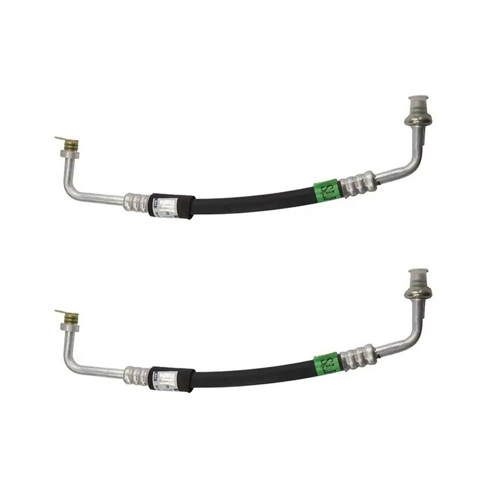 2X 6460.Gw 6460.Kk Car Air Conditioning Refrigeration Tubes Compressor Hoses For 207 206 C2 6460Gw 6032462464155