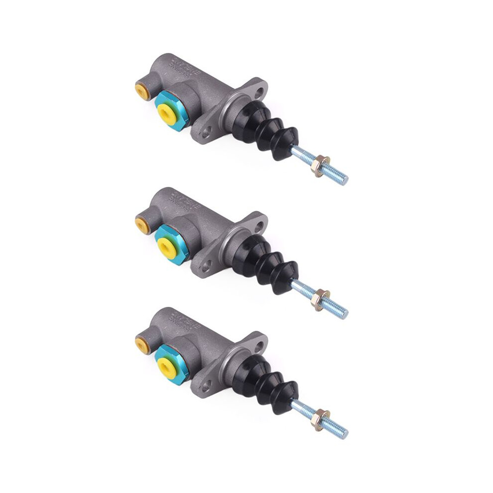 3X Brake Clutch Master Cylinder 0.625 Hole Thread Bar Remote For Hydraulic Handbrake M8 6032926578084