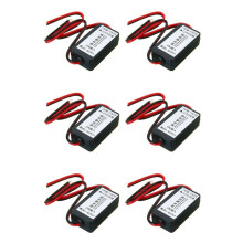 6X 12V Power Relay Capacitor Filter Rectifier for Car Rear View Backup Camera