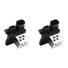 2X Radiator Motor Fan Heater Resistor 9673999880 9ML351332181 for Berlingo C1 C4 Xsara 107 206 307