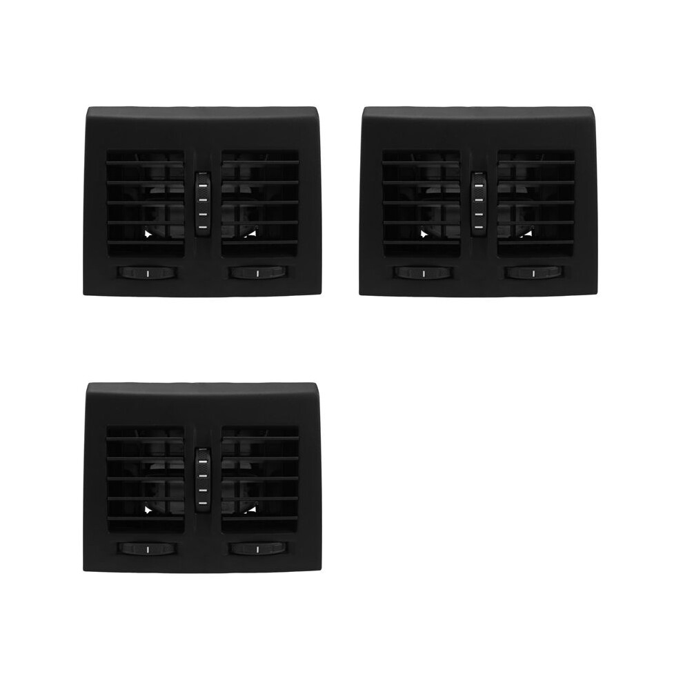 3X 1Z0819203 Rear Outlet Air Vent Assembly For Octavia 04-13 10-13 1Zd819203 1Zd 819 203 1Z0 819 203 Black 6033301784014
