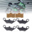 12Pcs Front Rear Brake Pads Replace for  CF500 500Cc CF600 600Cc X5 X6 X8 U5 ATV UTV 4