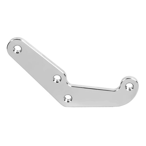 2X 4-Piston Front Brake Caliper Bracket Adapter for  84-99 Touring Softail 2
