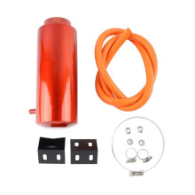 Red Aluminum Car Universal Radiator Coolant Tank 800Ml Coolant Expansion Tank Cooling Catch Bottle Overflow Reservoir
