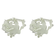 2X 1613703-00-B Auto Warmtepomp Leiding Koelsysteem Waterpomp Basis voor  Model 3 Model Y 2021-2023 161370300B