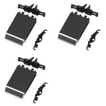 3X Rear Console Air Conditioner Ac Vent Clip for Ghibli 2014-2020 670021523 AC Air Vent Paddle Clip