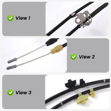 For Focus 2018-2021 JX61-2A603-CA Rear Parking Emergency Brake Cables Lasso Assembly JX61-2A603-BED JX612A603BEE