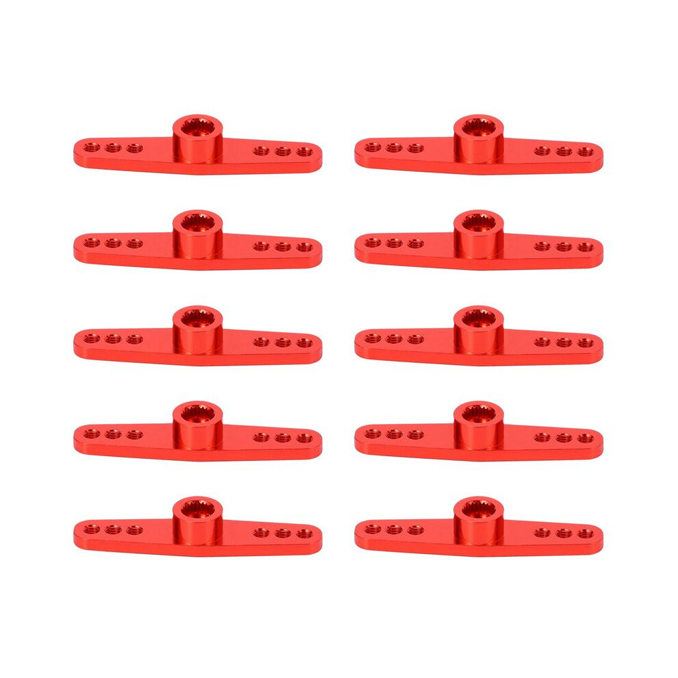 10X 25T Steering Servo Arm Horn Metal Parts Double Steering Arm For Futaba Light 6033600631705