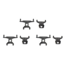 3X Poste Dianteiro e Traseiro Monta Coluna Shell 144002-1994 para  144002 1/14 RC Carro Peças Sobressalentes AcessóRios