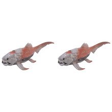 2st 20 cm Dinosaurier Modellleksak Dunkleosteus Dinosauriefisk Dekoration Actionfigur Modellleksaker för Barn Collection Brinquedos