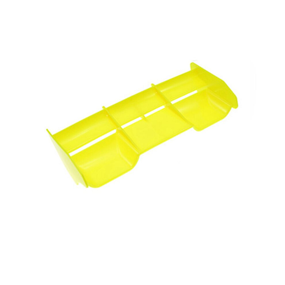 5X 1:8 Buggy Rc Cars Rc Plastic Nylon Tail Wing For 1/8 Scale Nitro Electric Powered Off Road Buggytruck Remote, Yellow 4712662320919