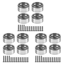 12PCS Rally 1.9 Metal Beadlock Wheel Hub Rim for 1/10 RC Crawler Axial SCX10 90046 AXI03007 TRX4 RC4WD D90,1