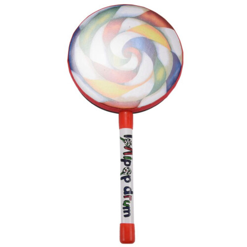 8X Kids Percussion Lollipop Drum, 6 Zoll 1