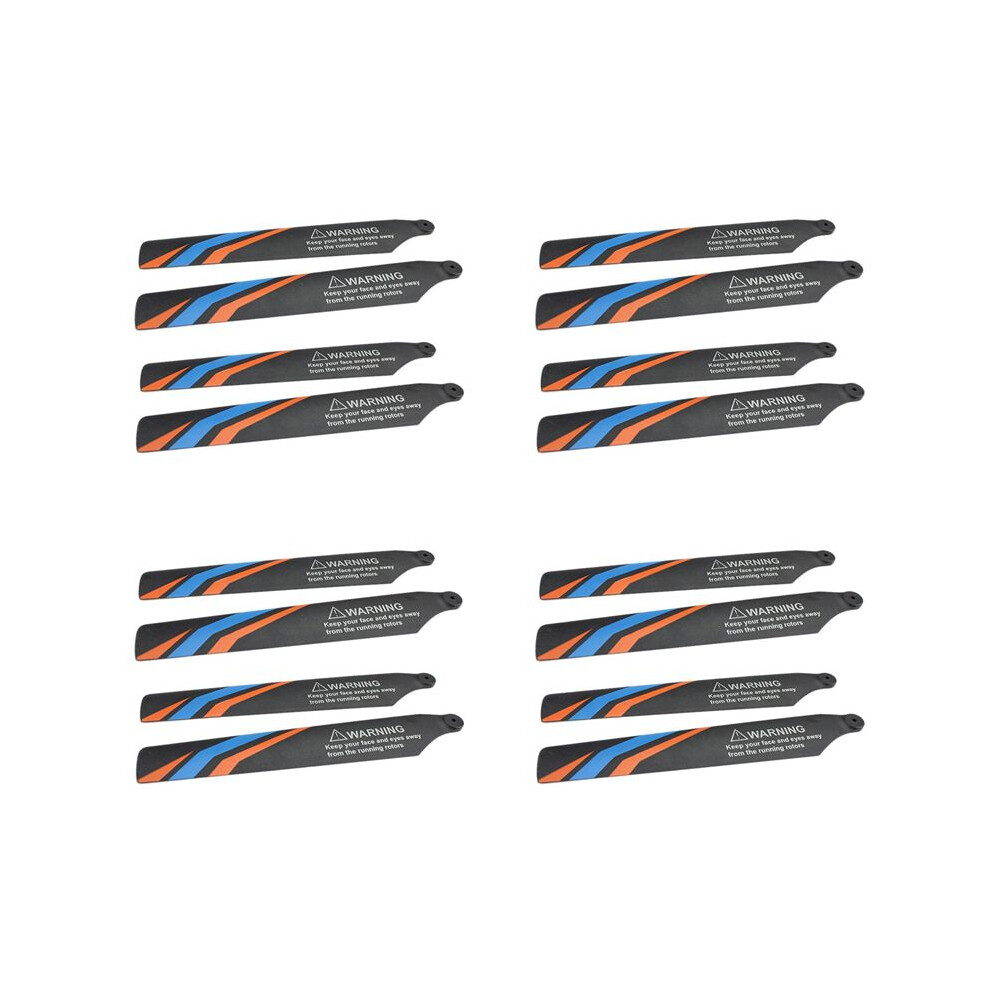 16Pcs Main Blade Propellers For Xk K127 Rc Helicopter Airplane Drone Spare Upgrade Parts Accessories 6033072011999