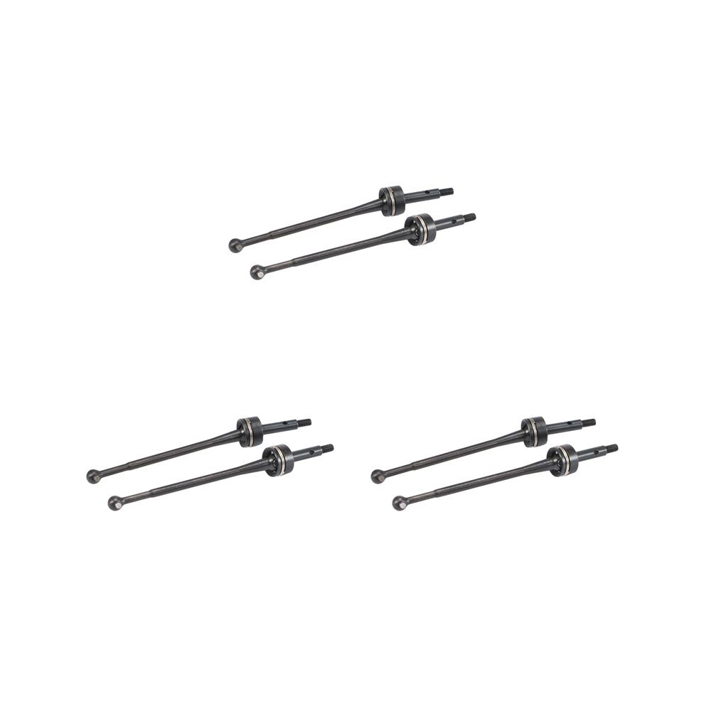 6Pcs 45 Hardened Steel Cvd Drive Shaft For 144001 124019 Lc Racing 1/14 Rc Drift Car Upgrade Parts,A 6032294725752