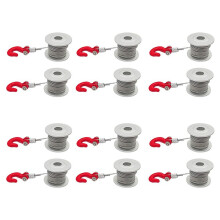 12PCS 25T Steering Gear Servo Winch Wheel Drum for 1/10 RC Crawler Car TRX4 Axial SCX10 90046 D90 D110