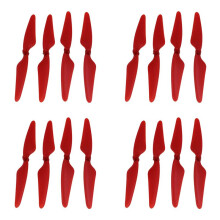 16 Stuks voor Hubsan H501S X4 RC Quadcopter Propellerbladen 2CW/2CCW, Rood