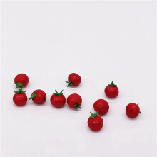 20Pcs Clay 1:12 Scale Dollhouse Fruit Food Vegetables Miniature Tomato for Doll Kitchen Toys
