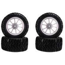 128MM 1/10 RC -Truck Buggy-Tire Tyre Wheel Foam Inserts 12mm Hex for /Arrm /Redcat/HSP/HPI// D