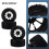 128MM 1/10 RC -Truck Buggy-Pneu Roue Inserts en Mousse 12mm Hex pour /Arrm /Redcat/HSP/HPI/pour / B 6