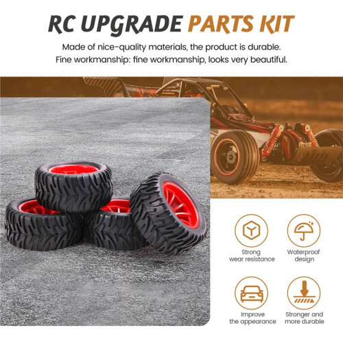 128MM 1/10 RC -Truck Buggy-Pneu Pneu Roue Mousse Inserts 12mm Hex pour /Arrm /Redcat/HSP/HPI/pour / A 1