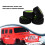 128MM 1/10 RC -Truck Buggy-Neumático Rueda Espuma Inserta 12mm Hexagonal para /Arrm /Redcat/HSP/HPI/para / C 3