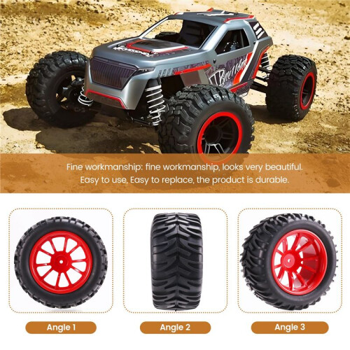 128MM 1/10 RC -Truck Buggy-Pneu Pneu Roue Mousse Inserts 12mm Hex pour /Arrm /Redcat/HSP/HPI/pour / A 2