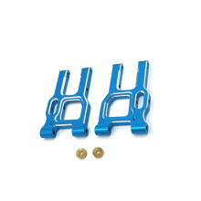 Kit de Brazo Oscilante Delantero Mejorado para Coche RC para LC RACING 1/10 PTG-2 PTG-2R Piezas Mejoradas para Coche RC Azul