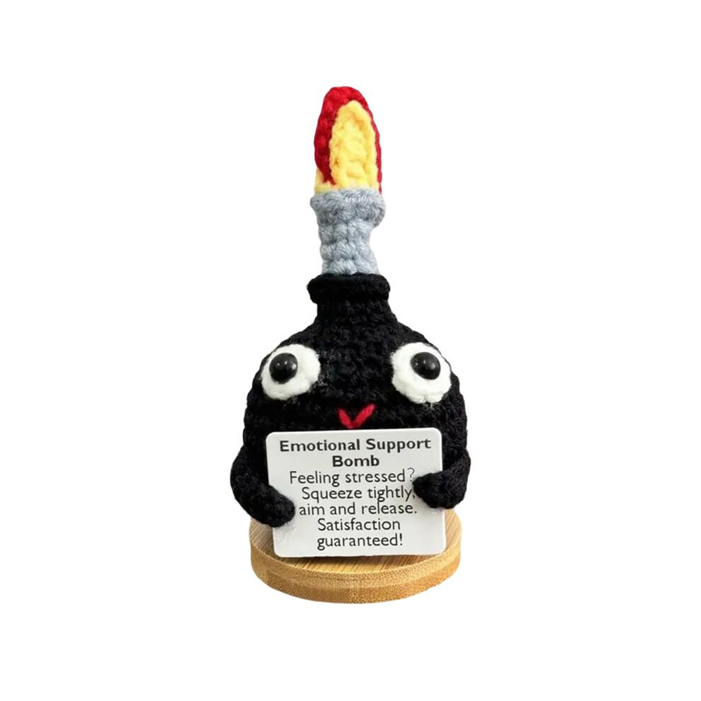 Crochet Doll Stress Relief Knitted Doll Cute Knitted Jewelry Emotional Release Men Women Gift 6031808937278