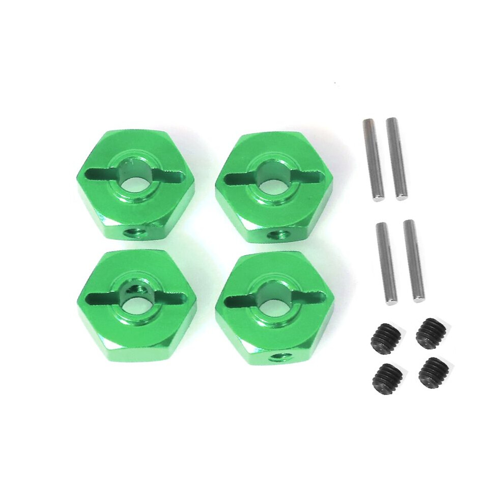 Rc Car Upgrade Adapter Hexagon 12Mm Kit For Losi 1/18 Lmt 4X4 Brushed Truck Rc Car Upgrade Parts Green 4711331938646