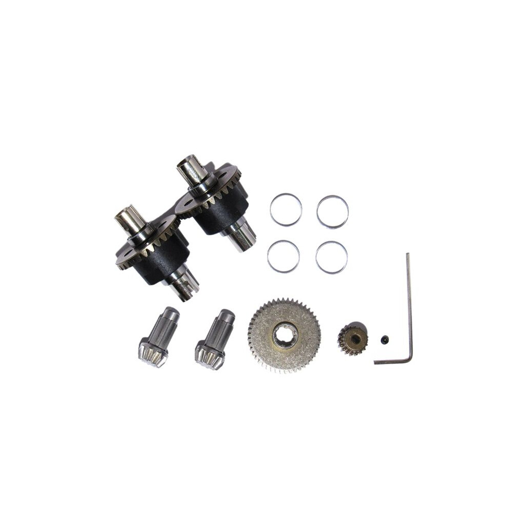 Metal Differential Upgrade Pinion Gears, Main Gear, Motor Gear, And Screw Set Part For 1:16 16101 16102 16103 Rc Car 4713369869602