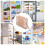 Egg Holder for Fridge with Automatic Rolling, 4 Layer Large Capacity Egg Organizer Rack 4