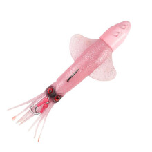 Sea Fishing Lure Soft Bait Squid Lead Heads Octopus Fake Bait Artificial Fish Bait Squid Bait Type B