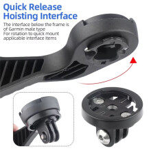Bicycle Computer Bracket Fits Bike Round Tube Handlebar Cycling Speedometer Holder Stand for