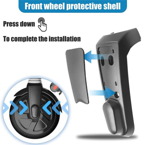 Fork Cover for  ES1 ES2 ES3 ES4 Scooter Motor Guard Shell 1