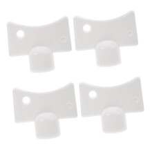 4pcs Radiator Bleed Key with Square Socket for Quick Air Release and Valve Wrench Plumbing