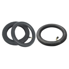 1 Set 8 Inch Tyre 8X1 1/4 Scooter Tire & Inner Tube Set & 1 Pcs 8 Inch 8X1 1/4 Scooter Inner Tube with Bent Valve