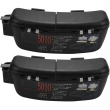 2X Multifunktionale Fischerei Kasten Tragbare Fischerei KöDer Box Aufbewahrungs Box Taille TräGer KöDer Rollen Halter Container