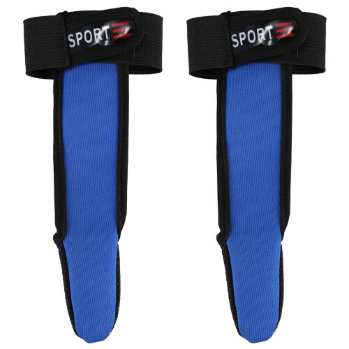 2X Casting Dedo Guante Stall Protector Mar Mosca Pesca de La Carpa Azul