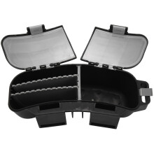 2X Multifunktionale Fischerei Kasten Tragbare Fischerei KöDer Box Aufbewahrungs Box Taille TräGer KöDer Rollen Halter Container