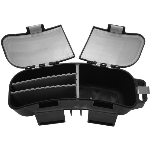 2X Multifunktionale Fischerei Kasten Tragbare Fischerei KöDer Box Aufbewahrungs Box Taille TräGer KöDer Rollen Halter Container