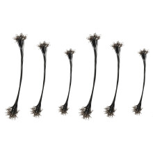 144Pcs Anti-Bite Fishing Lure Wire Trace Leader Swivel Stainless Steel Swivels for Pike Fishing 15/20/25cm