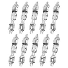 10 Stuks Hengel Rollen Houder Visserij-Reel Vissen Rollen Houder Dek Vissen Wiel Staaf Clip Houder Visgerei