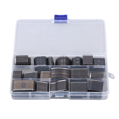 52Pcs High Speed Steel Leather Punch Cutter Set with Storage Box 1