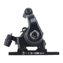 RACEWORK Road Bike Disc Brake Flat Mount Mechanical Dual Side Actuation Caliper 160mm Front Rear Bicycle Clamp Brake